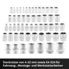 Einhell 181-tlg. Stecknuss- und Ratschen-Set Produktbild-Vorschau 5