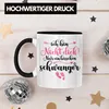 Trendation - Tasse Ich Bin Nicht Dick Ich Bin Schwanger Produktbild-Vorschau 3