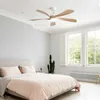 AIORBER 52 Zoll Deckenventilator weiß mit dimmbarem Produktbild-Vorschau 7