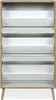 Schuhschrank VIGO 49A grün 70 x 24 x 125 cm Produktbild-Vorschau 4