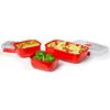 Sistema Microwave-Heat & Eat Mikrowellen-Brotdosen Set, 3 Produktbild-Vorschau 3