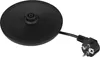 A black electric kettle base with a power cord and plug. Náhľad obrázku produktu