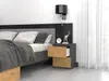 Comodino con cassetti IVAR - rovere artisan / antracite Anteprima dell’immagine prodotto 4
