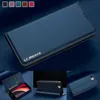 Custodia magnetica in pelle flip per iPhone 16e, con slot Anteprima dell’immagine prodotto 3
