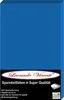 Spannbettlaken Jersey 180-200x200 Blau 100% Baumwolle Produktbild-Vorschau 5