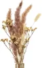 Arrangement trockenblumen herbst metall goldfarben rosa Produktbild-Vorschau 3