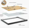 nielsen Aluminium Bilderrahmen Alpha, 40x60 cm, Grau Produktbild-Vorschau 7