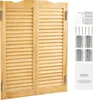 SucceBuy Drzwi do salonu, 907x28x1060 mm, drzwi wahadłowe z Podgląd zdjęcia produktu 1