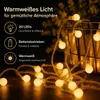 Guirlande lumineuse LED blanc chaud 6 m – 40 boules, à Voir les images du produit 2