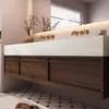 Lavabo in pietra sinterizzata Lavabo doppio Lavello con due Anteprima dell’immagine prodotto 4