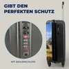 MuchoWow® Koffer Handgepäck Trolley Rollkoffer Kleine Produktbild-Vorschau 3