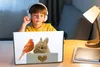 MuchoWow® Laptop Aufkleber Sticker Cover Tiere - Kaninchen Produktbild-Vorschau 3