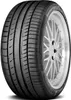 A close-up studio shot of a Continental tire mounted on a silver alloy wheel. Podgląd zdjęcia produktu