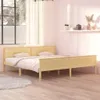 The Living Store Postel z masivu borovice 200x200 cm Náhled obrázku produktu 1