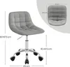 WOLTU Bürohocker mit Rollen, ergonomisch, Arbeitshocker, Produktbild-Vorschau 3