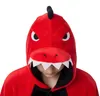 Pyjama Onesie Kigurumi Kostüm für Kinder Dinosaurier 104 Produktbild-Vorschau 7