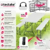 TecTake 404527, Bílá, 4 sedadlo/sedadel Náhled obrázku produktu 3