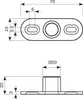 Cerniera per porta pivotica, peso massimo della porta 45 Anteprima dell’immagine prodotto 4