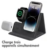 chargeur sans fil pliable 3-en-1 imoshion pour Apple - Voir les images du produit 2