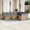 Modulare Garten-Lounge-Sofa-Garnitur, 11-teilig, mit Produktbild-Vorschau 2
