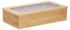 Relaxdays Teebox, Bambus, 10 Fächer, groß, stabil, Produktbild-Vorschau 9