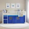 Homestyle4u Hochbett 90x200 Kinder ohne Lattenrost mit Produktbild-Vorschau 14