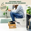 sgabello da toilette eluno, poggiapiedi in bambù, Anteprima dell’immagine prodotto 7