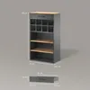 Portavino Livinity Regusa Rovere dorato/antracite 60 x 106 Anteprima dell’immagine prodotto 3