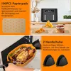 Backform Set für Heißluftfritteuse 9-tlg – Airfryer Zubehör Produktbild-Vorschau 5