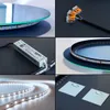 LED Wandspiegel Ovalform 80x45 cm – Abgeschrägter Produktbild-Vorschau 7