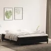 vidaXL Lit boxspring sans matelas noir 180x220 cm velours Voir les images du produit 2