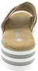 Rieker Damen Pantolette Flechtdetail Plateau Keilabsatz Produktbild-Vorschau 9