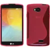 PhoneNatic Case kompatibel mit LG F60 - pink Silikon Hülle Produktbild-Vorschau 1