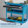 Chariot d'atelier servante atelier š€ 3 niveaux avec Voir les images du produit 6