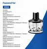 Braun MQ 30, Mixer-Schneidebehälter, 0,5 l, Edelstahl, Produktbild-Vorschau 5