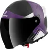 Kask Bogotto H586 City-B jet, czarny mat/fioletowy/biały, M Podgląd zdjęcia produktu 5
