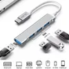 USB-C-Hub 4 in 1 Adapter USB Type C 3.0 für Mac Samsung Produktbild-Vorschau 1