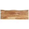 Garderobe mit Naturkante 100x35x22 cm Massivholz Akazie , Produktbild-Vorschau 5