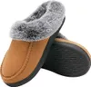 Damen Herren Hausschuhe Mokassin Plüsch Winter Warme Produktbild-Vorschau 1