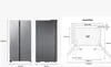 Samsung RS62DG5003S9EF  Side-by-Side-Kühlschrank mit Produktbild-Vorschau 15