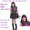 Monster High Elissabat  Kostüm & Perücke Kinder # Gr. L /  Produktbild-Vorschau 1