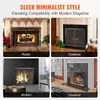 Pantalla para chimenea de 1 panel con puerta, fabricada en Vista previa de la imagen del producto 3