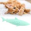 Silikon Pet Cat Catnip Molar Zähne Reinigungssimulation Voir les images du produit 4