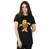 The Flintstones - T-Shirt für Damen BI23117 (L) (Schwarz) Produktbild-Vorschau 2