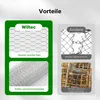 Wiltec Volierendraht 25 x 0,5 m, Hasendraht mit 50 mm Produktbild-Vorschau 4