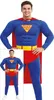 Costume da supereroe per uomo taglia M/L, taglia:M Anteprima dell’immagine prodotto 4