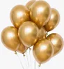 Balony złote chrom metaliczne balony chromowane złoto Podgląd zdjęcia produktu 7