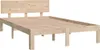 vidaXL Massivholzbett ohne Matratze 120x200 cm Kiefernholz Produktbild-Vorschau 3