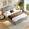 INONEFT Polsterbett 160x200 Boxspringbett mit Produktbild-Vorschau 5