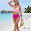 High Waist Bikini Damen - Bauchweg - Zweiteiler Gerafft - Produktbild-Vorschau 7